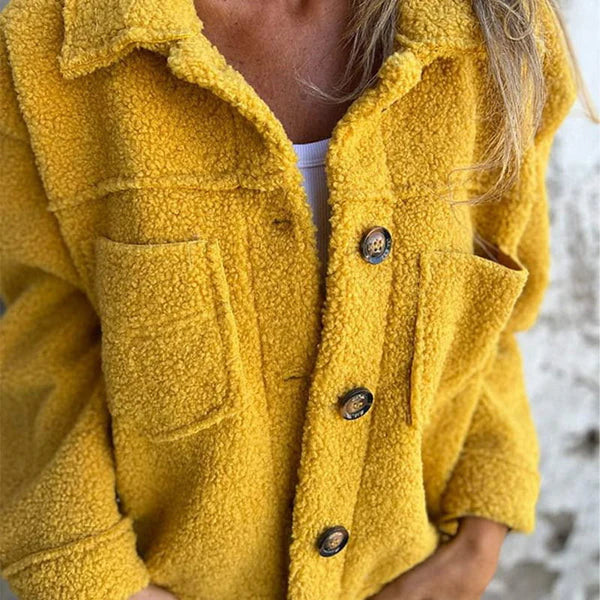 Amayah Veste Teddy – Effet Polaire, Confort et Style pour un Look Tendance - Image 4