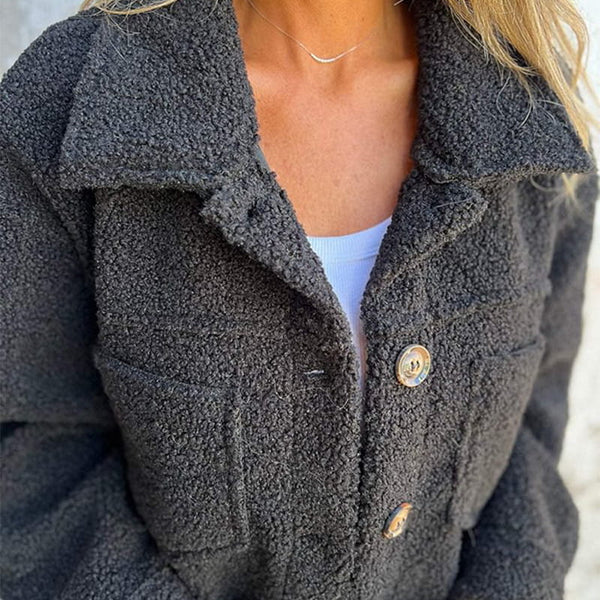 Amayah Veste Teddy – Effet Polaire, Confort et Style pour un Look Tendance - Image 5