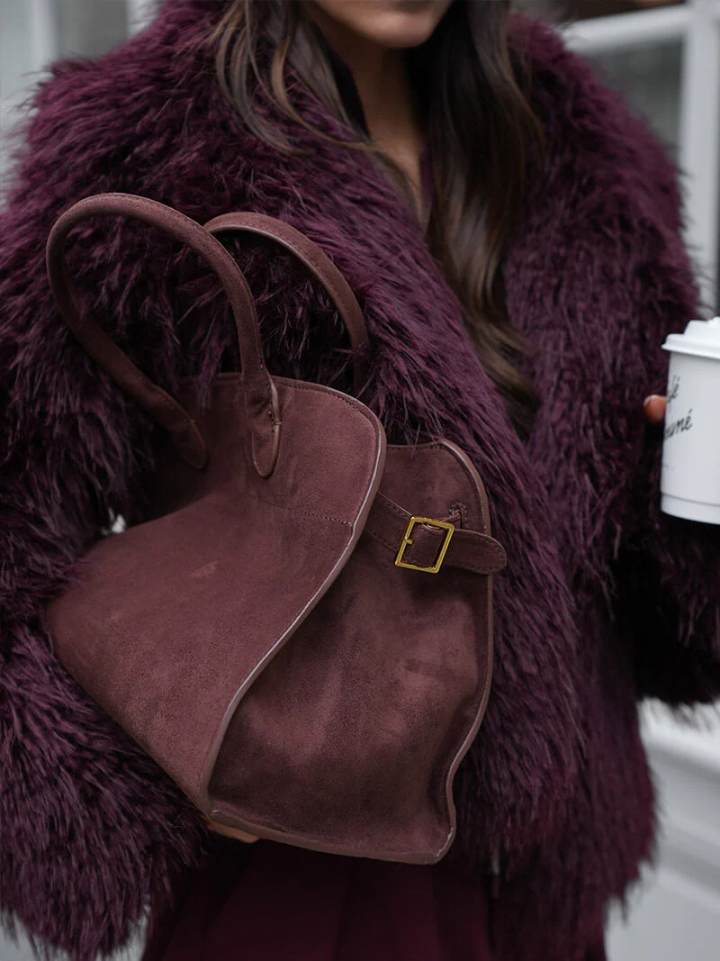 Celine Sac Bandoulière Femme – Sac en Cuir de Luxe pour Usage Quotidien, Travail et Voyage - Image 7