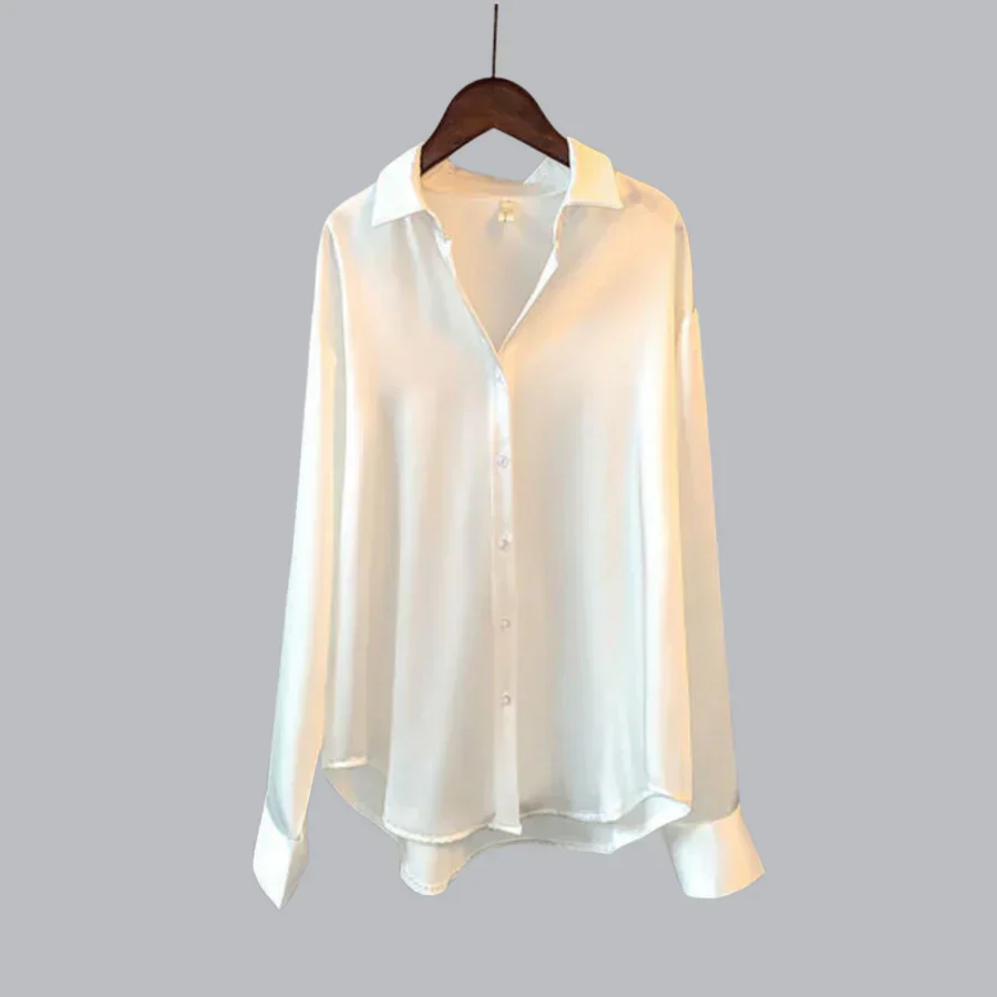 Chemisier Isabelle Femme en Velours – Blouse Cintrée Luxueuse à Coupe Élégante pour Looks Chic et Décontractés - Image 5