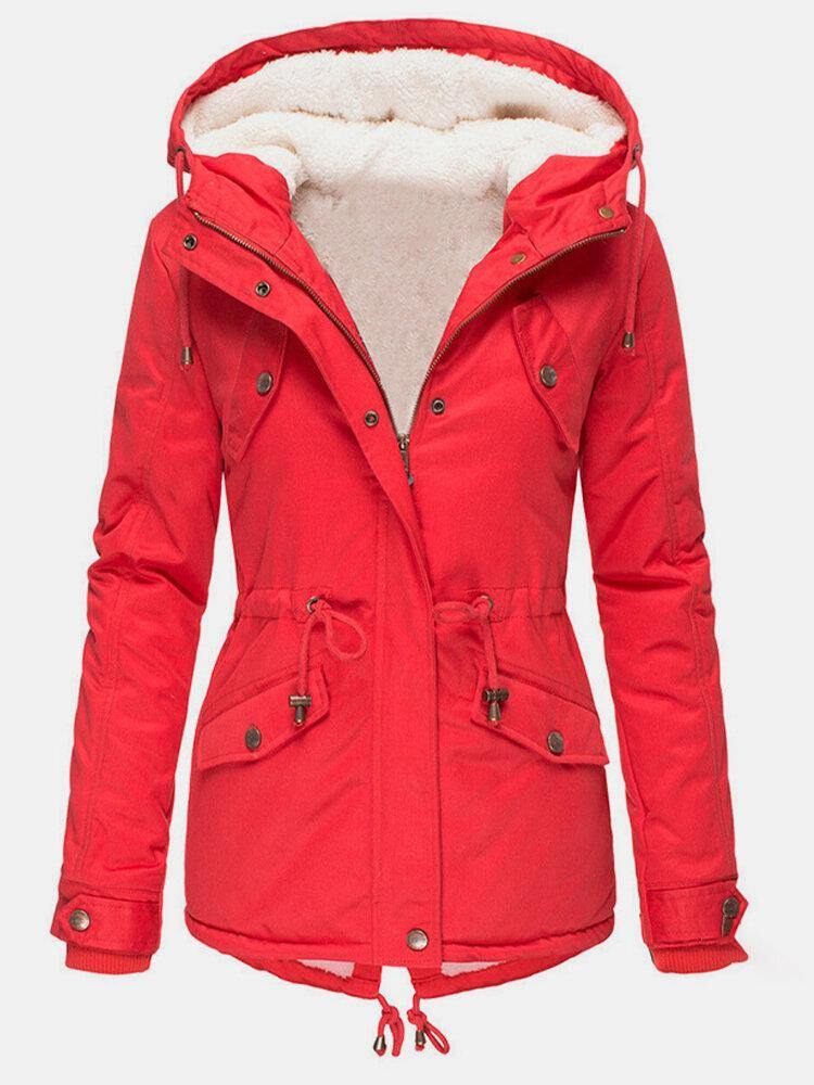 Claire Veste d’Hiver Femme – Manteau Chaud Imperméable avec Capuche & Doublure Douce - Image 8