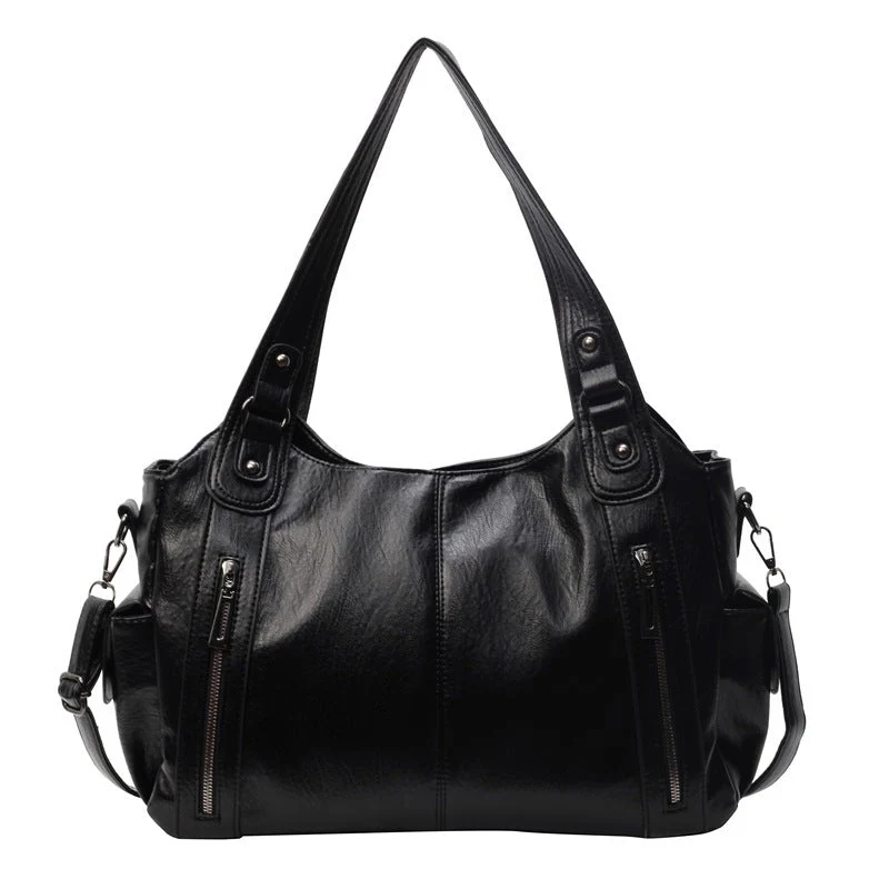 Clara Sac à Main Femme – Sac en Cuir Élégant avec Compartiments Spacieux & Détails Zippés - Image 14