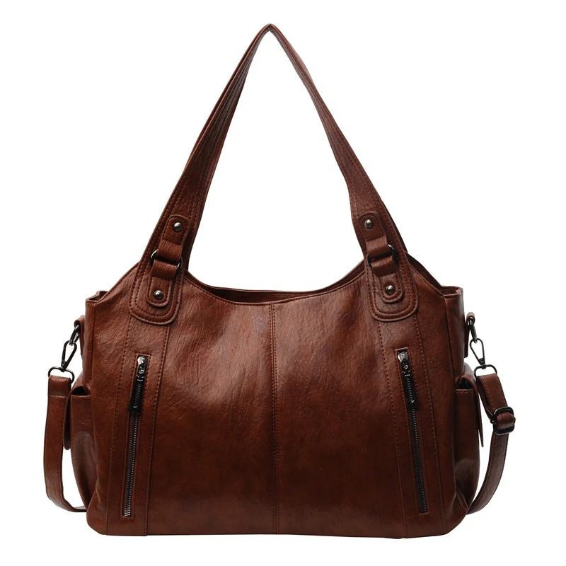 Clara Sac à Main Femme – Sac en Cuir Élégant avec Compartiments Spacieux & Détails Zippés - Image 15