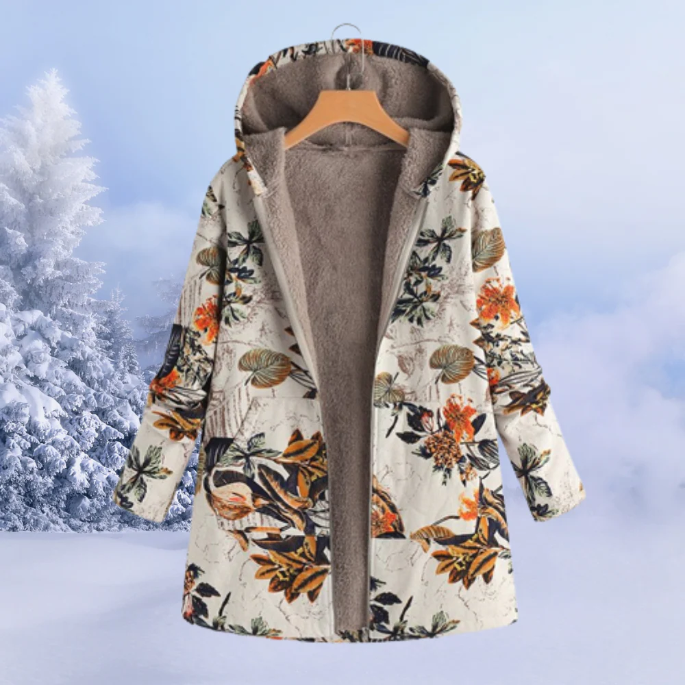 Cleo Veste Femme – Veste Douillette à Capuche Confortable & Moderne pour l’Hiver - Image 3
