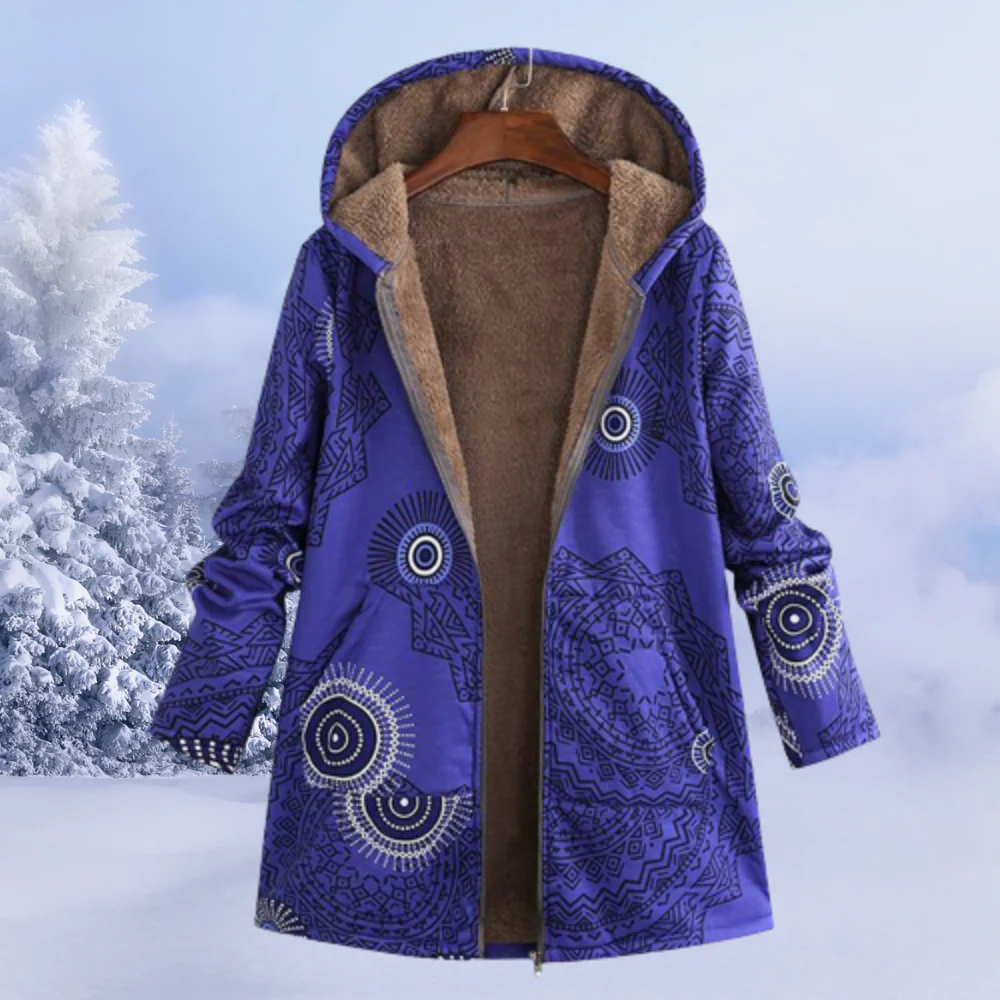 Cleo Veste Femme – Veste Douillette à Capuche Confortable & Moderne pour l’Hiver - Image 5