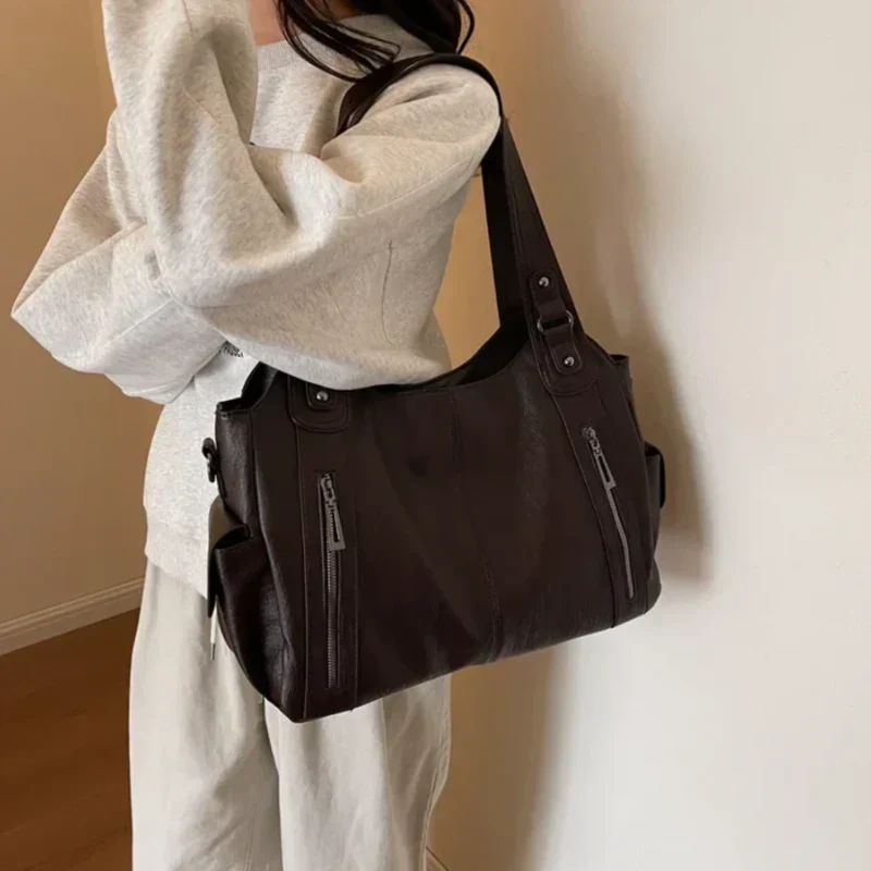 Dakota Sac Bandoulière Femme – Sac en Cuir Élégant avec Bandoulière Réglable & Design Spacieu - Image 16