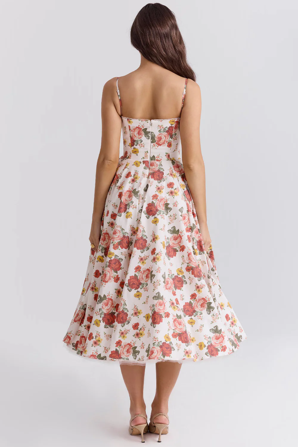 Dawn Robe Midi Femme – Élégante Robe en Tulle avec Bretelles Réglables & Coupe Confortable - Image 15