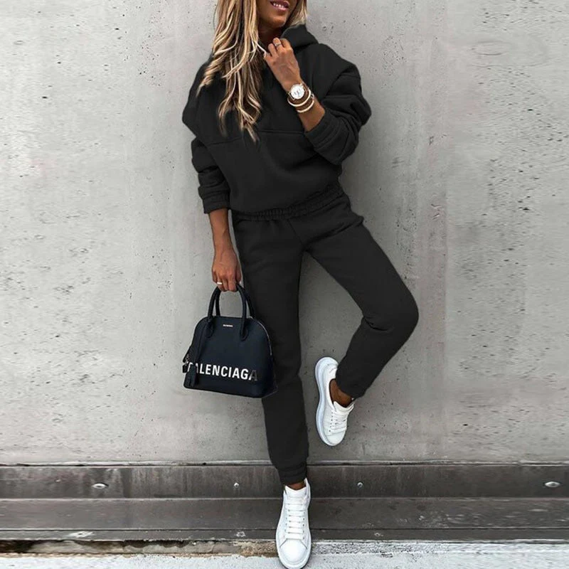 Elane Ensemble Jogging Femme – Confort Doux & Style Moderne pour Détente Quotidienne - Image 3