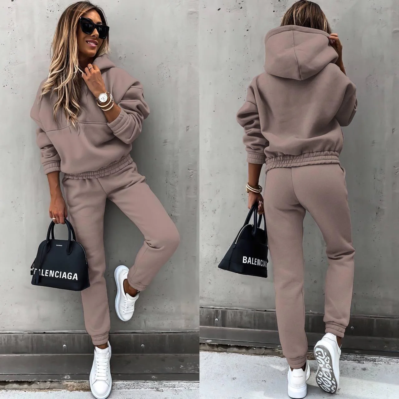 Elane Ensemble Jogging Femme – Confort Doux & Style Moderne pour Détente Quotidienne - Image 5