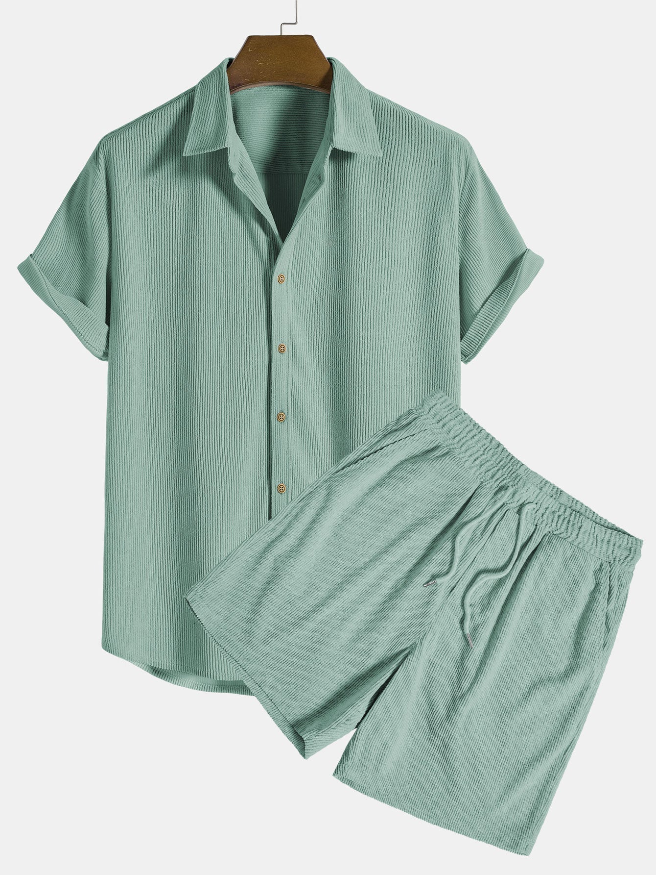 Ensemble Polo et Short Homme Kareem – Tissu Respirant, Coupe Ajustée & Confort Estival - Image 3