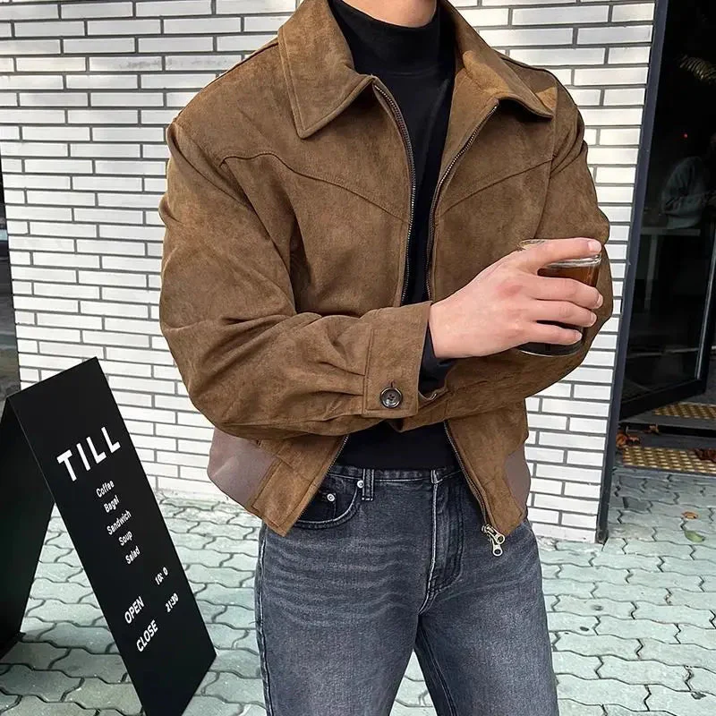 Eric Manteau Homme – Manteau en Cuir Élégant & Moderne pour un Style Intemporel - Image 3