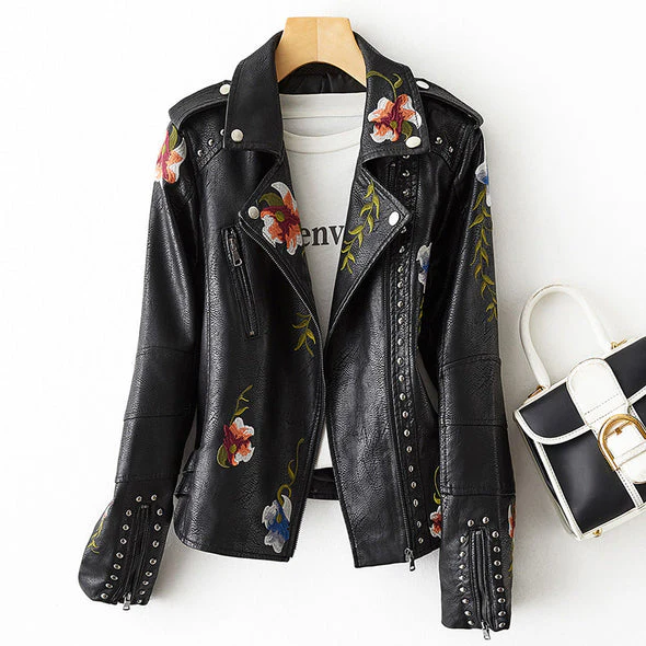 Helene Veste Femme – Veste en Cuir Premium Élégante et Durable au Style Intemporel - Image 5