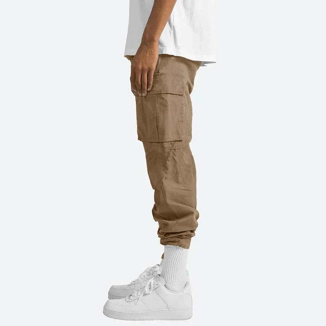 James Pantalon Cargo Homme – Pantalon Outdoor Robuste avec Poches & Taille Élastique - Image 11