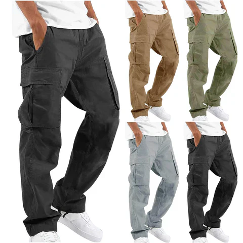 James Pantalon Cargo Homme – Pantalon Outdoor Robuste avec Poches & Taille Élastique - Image 19