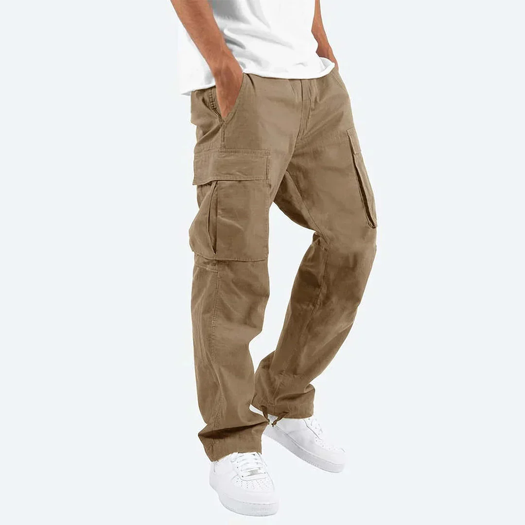 James Pantalon Cargo Homme – Pantalon Outdoor Robuste avec Poches & Taille Élastique - Image 7