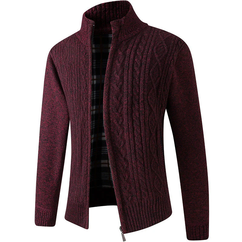 Jeffery Pull Homme en Velours Tricoté – Tissu Luxueux et Doux au Style Moderne Élégan - Image 4