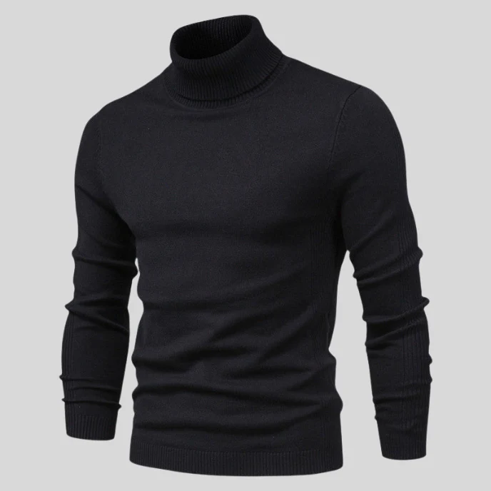 Jerold Pull Homme – Pull Col Montant Élégant & Confortable au Style Polyvalent - Image 13