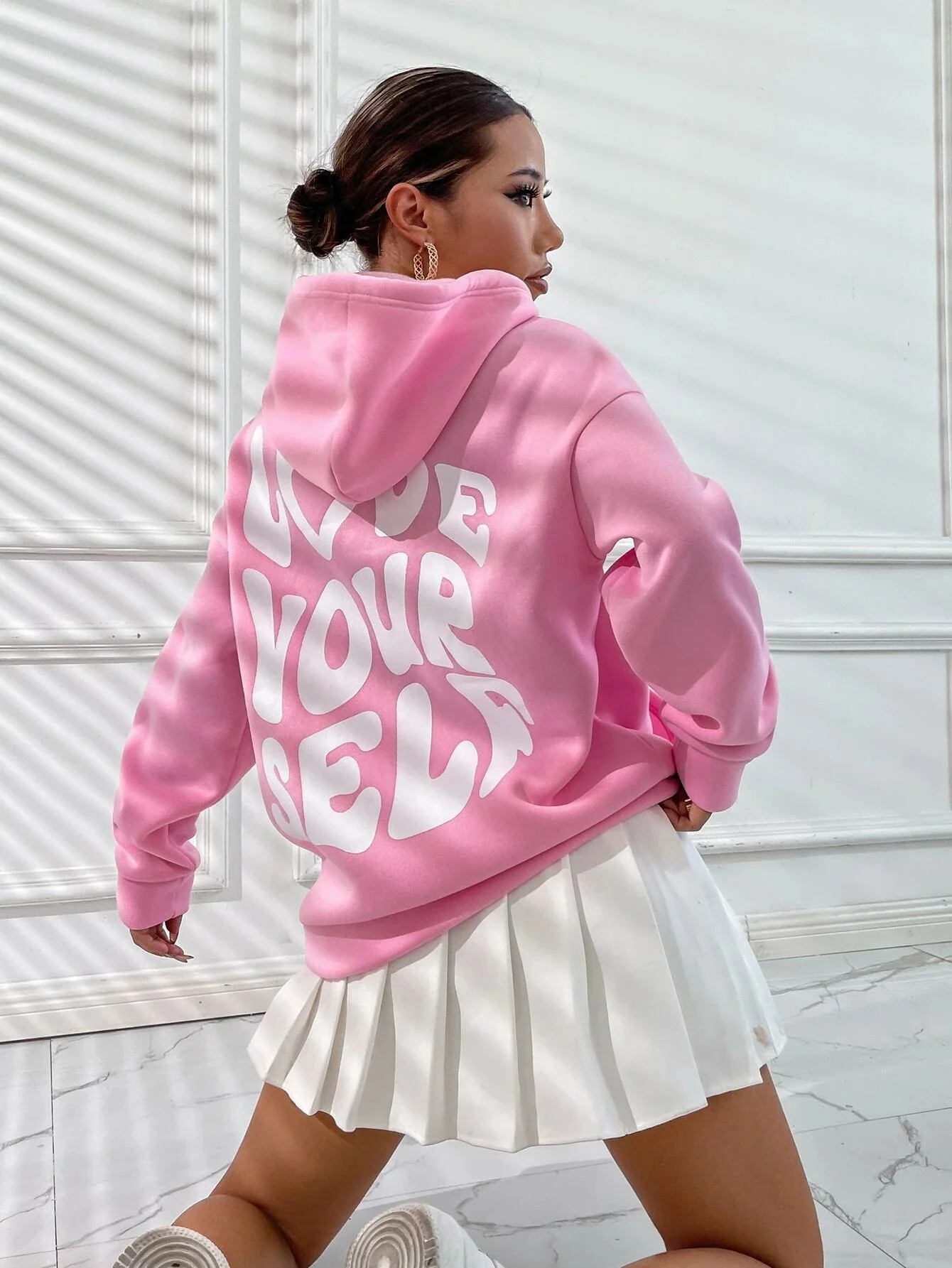 Joceline Sweat à Capuche Femme – Confortable, Moderne & Polyvalent - Image 4