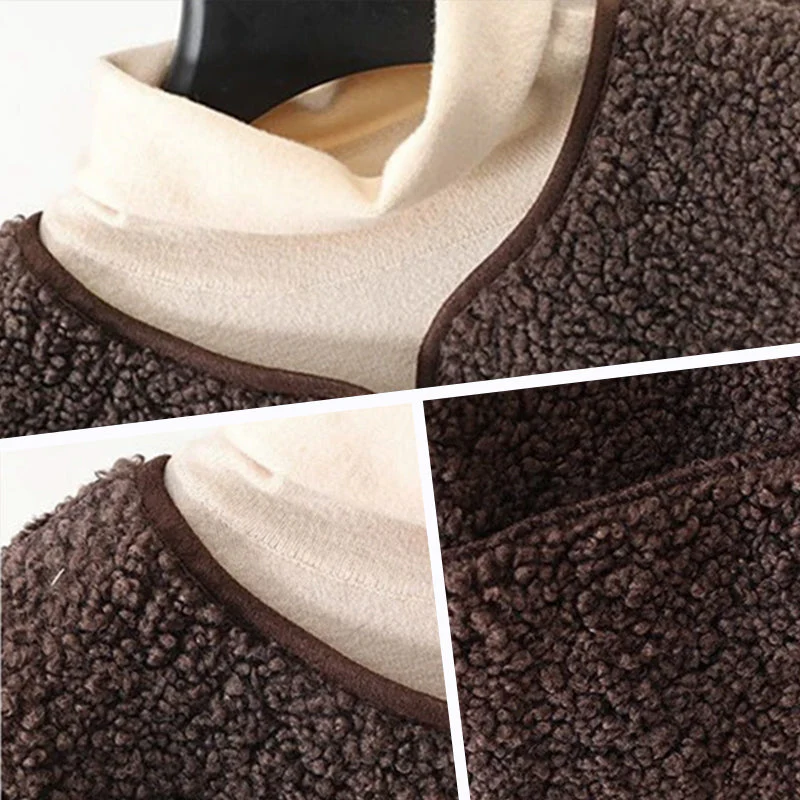 Julietta Gilet Femme en Maille – Gilet Sans Manches à Boutons avec Tissu Doux et Poches Pratiques - Image 7