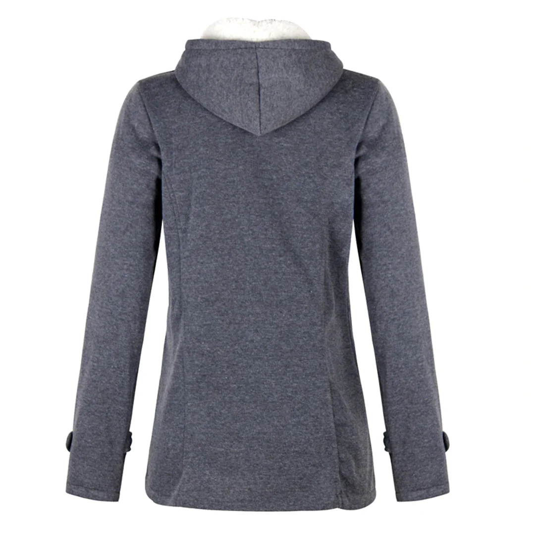 Katalina Manteau Femme Long Hiver – Élégant, Chaud avec Capuche Intégrée & Poches Pratiques - Image 7