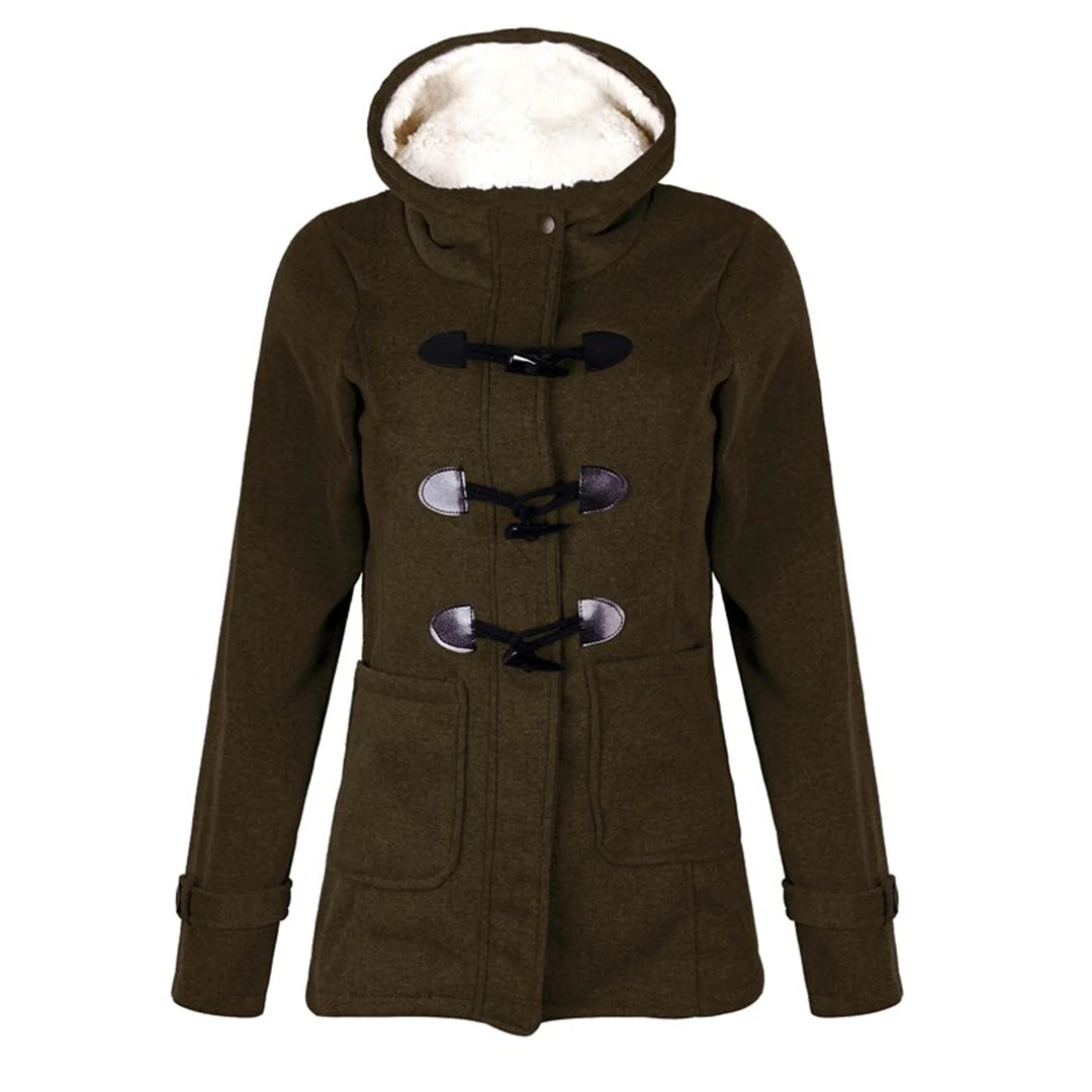 Katalina Manteau Femme Long Hiver – Élégant, Chaud avec Capuche Intégrée & Poches Pratiques - Image 8
