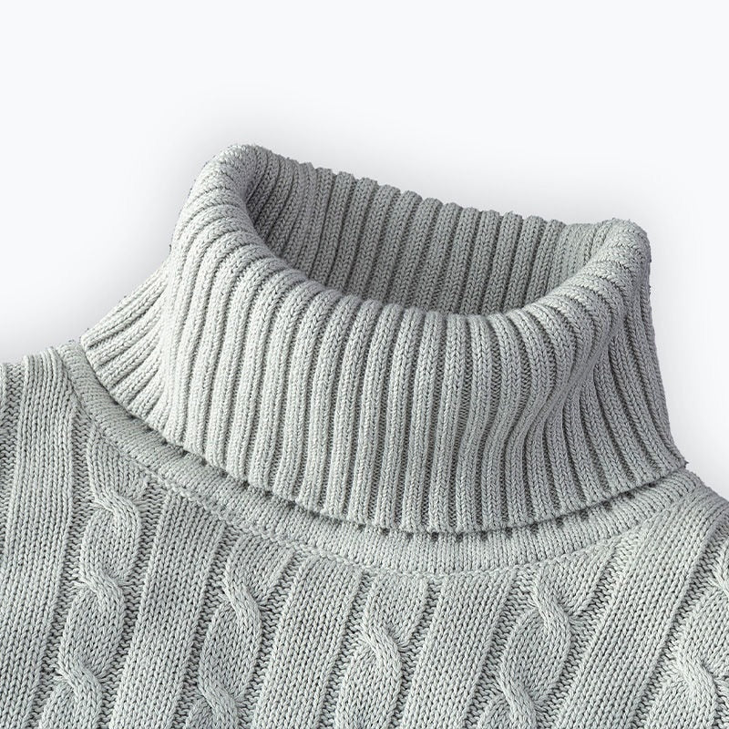 Klaus Pull Col Roulé Homme – Tricot Exclusif Élégant & Confortable en Maille Haut de Gamme - Image 10