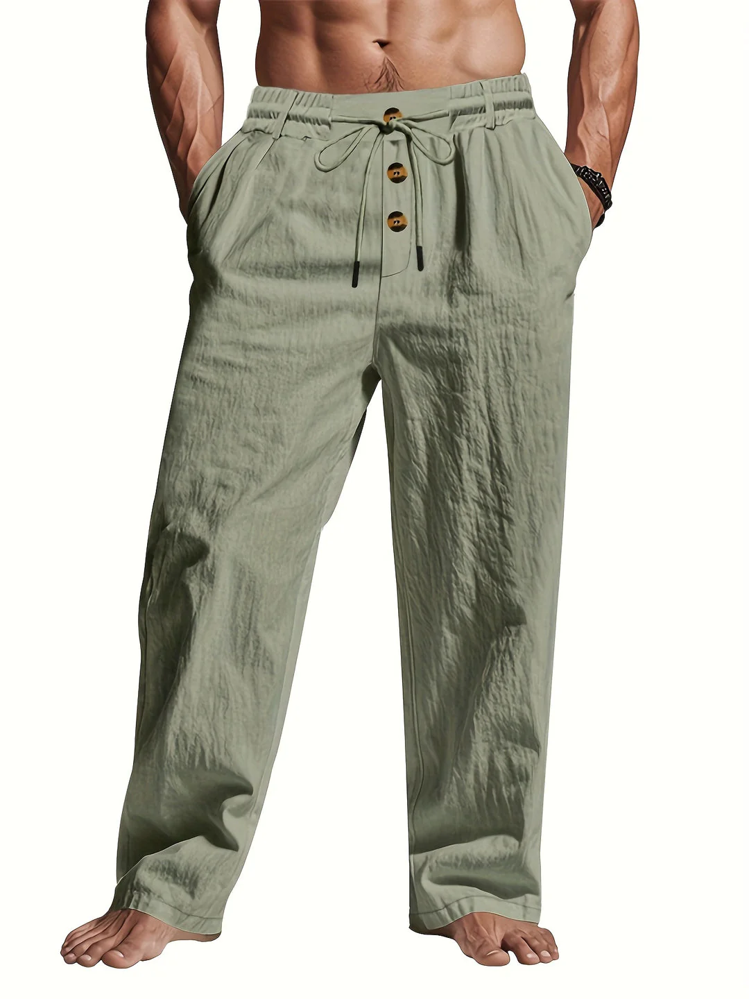 Loyd Short Homme – Short Estival Léger avec Taille Élastique & Coupe Confortable - Image 4