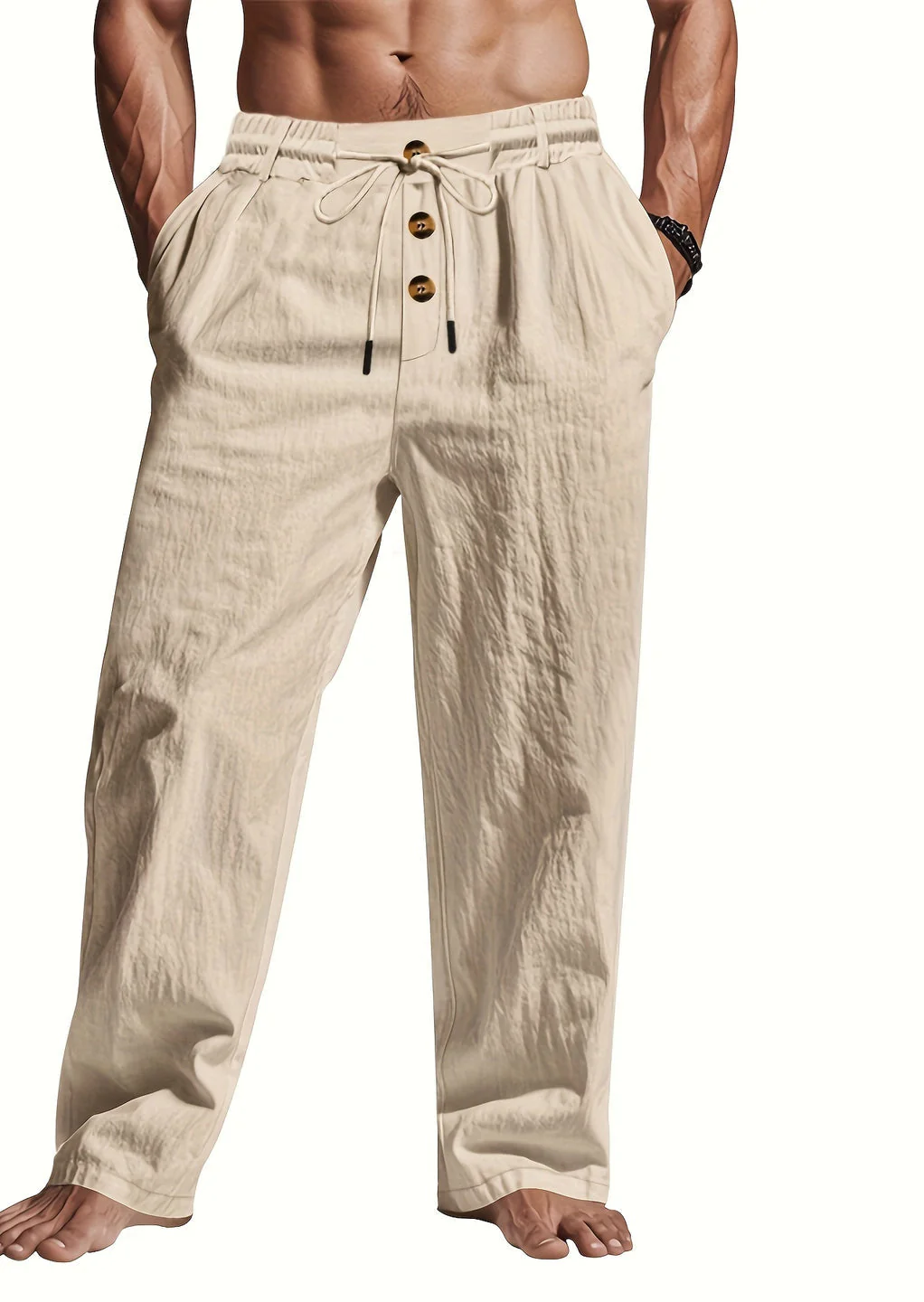 Loyd Short Homme – Short Estival Léger avec Taille Élastique & Coupe Confortable - Image 5