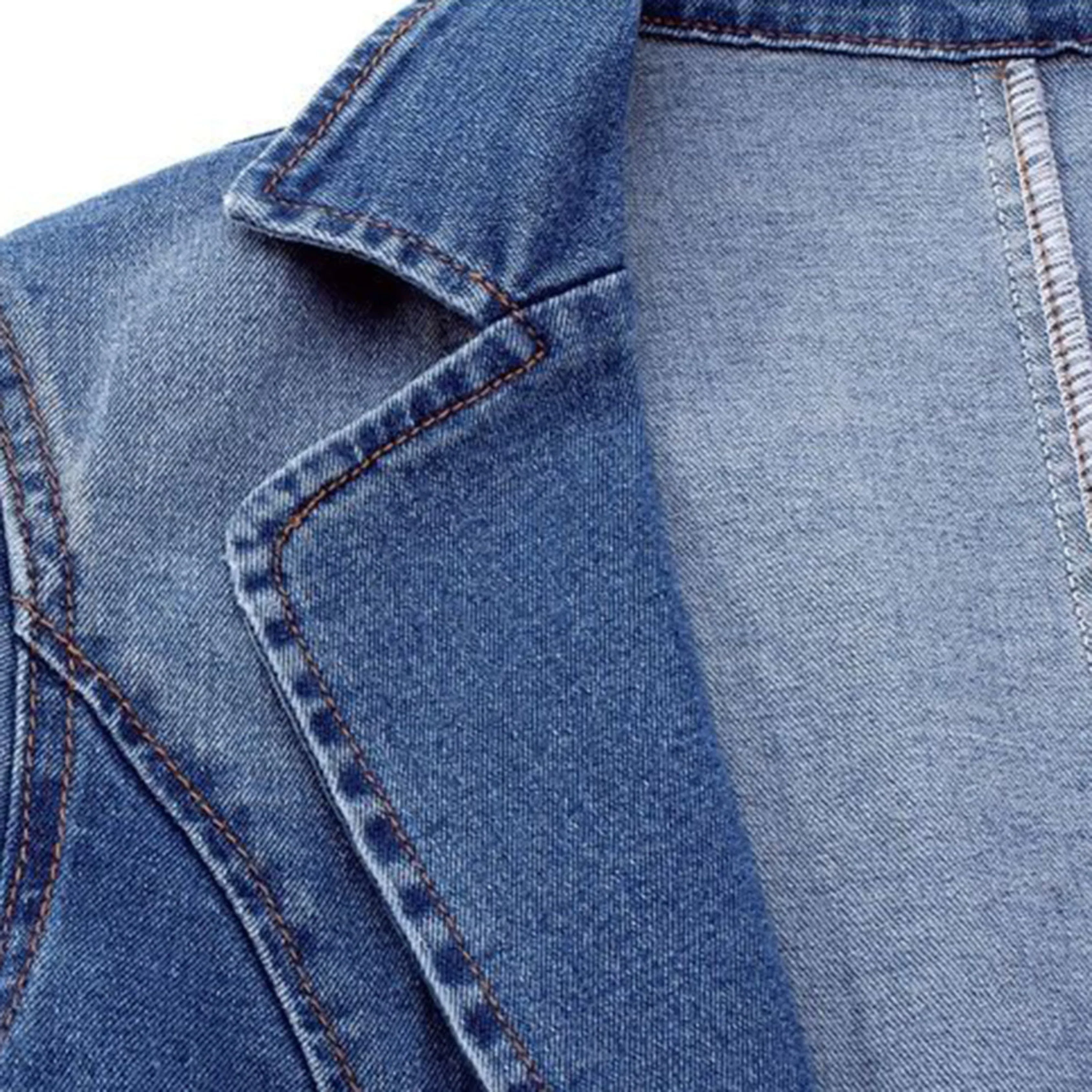 Magdalena Blazer Femme – Blazer en Denim Moderne Élégant & Polyvalent pour Toutes Occasions - Image 4