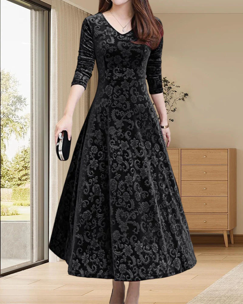 Margaret Robe Femme – Élégante Robe Trapèze à Coupe Féminine pour Occasions Festives - Image 6