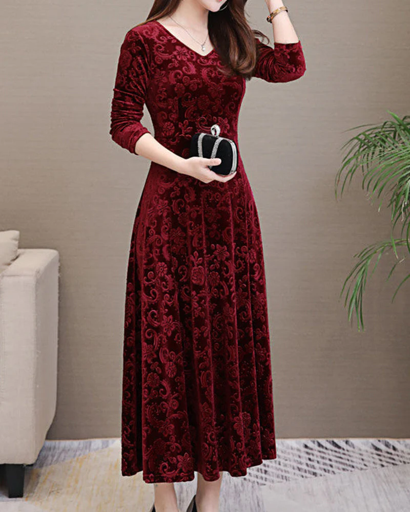 Margaret Robe Femme – Élégante Robe Trapèze à Coupe Féminine pour Occasions Festives - Image 7