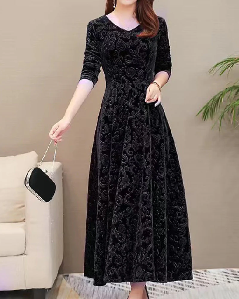 Margaret Robe Femme – Élégante Robe Trapèze à Coupe Féminine pour Occasions Festives - Image 8