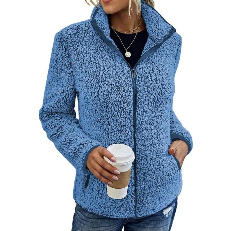 Neriah Veste Femme – Polaire d’Hiver Chic & Chaude, Élégante et Confortable - Image 8