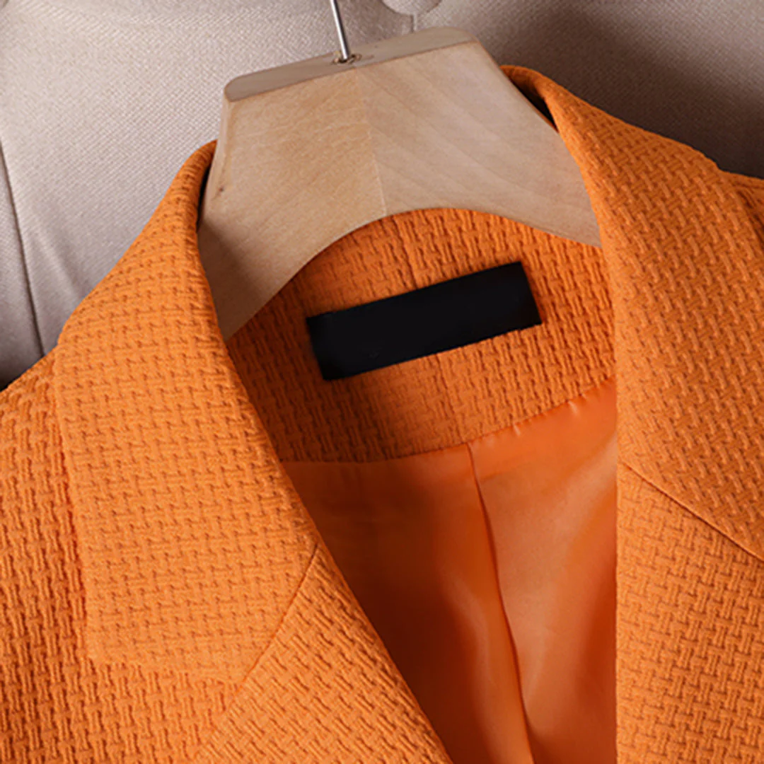 Pia Blazer Femme – Blazer Élégant à Boutonnage Simple avec Manches Longues pour Toutes les Occasions - Image 6