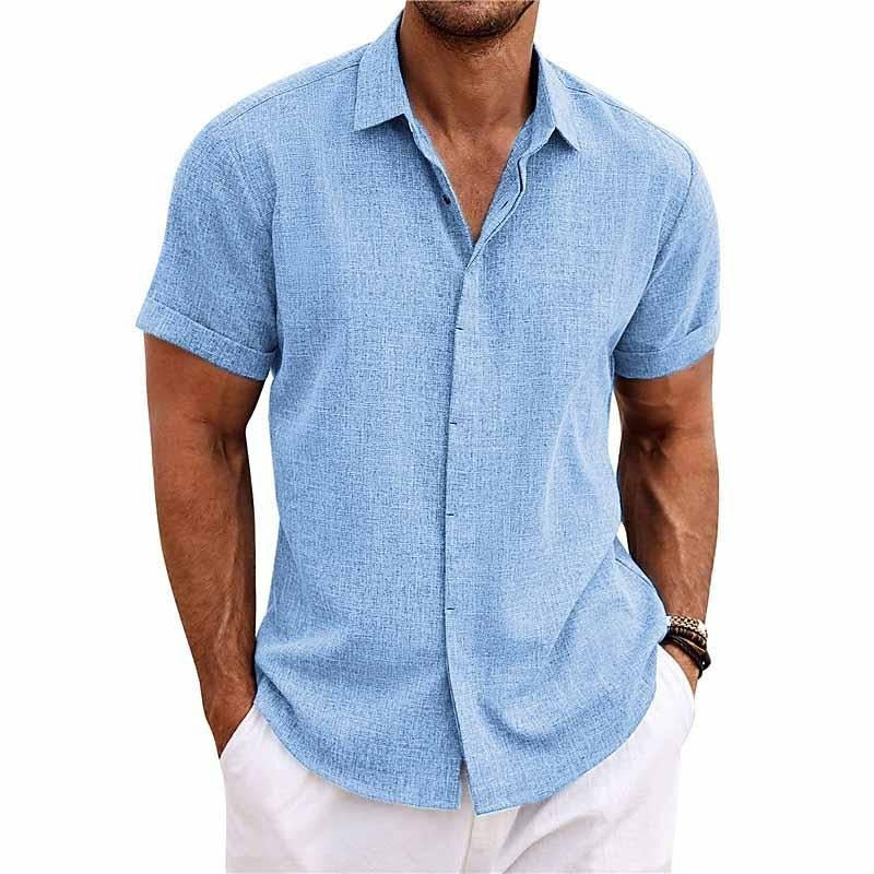 Polo Homme Joshua – Manches Courtes, Fermeture à Boutons & Coupe Confortable pour un Usage Quotidien - Image 3