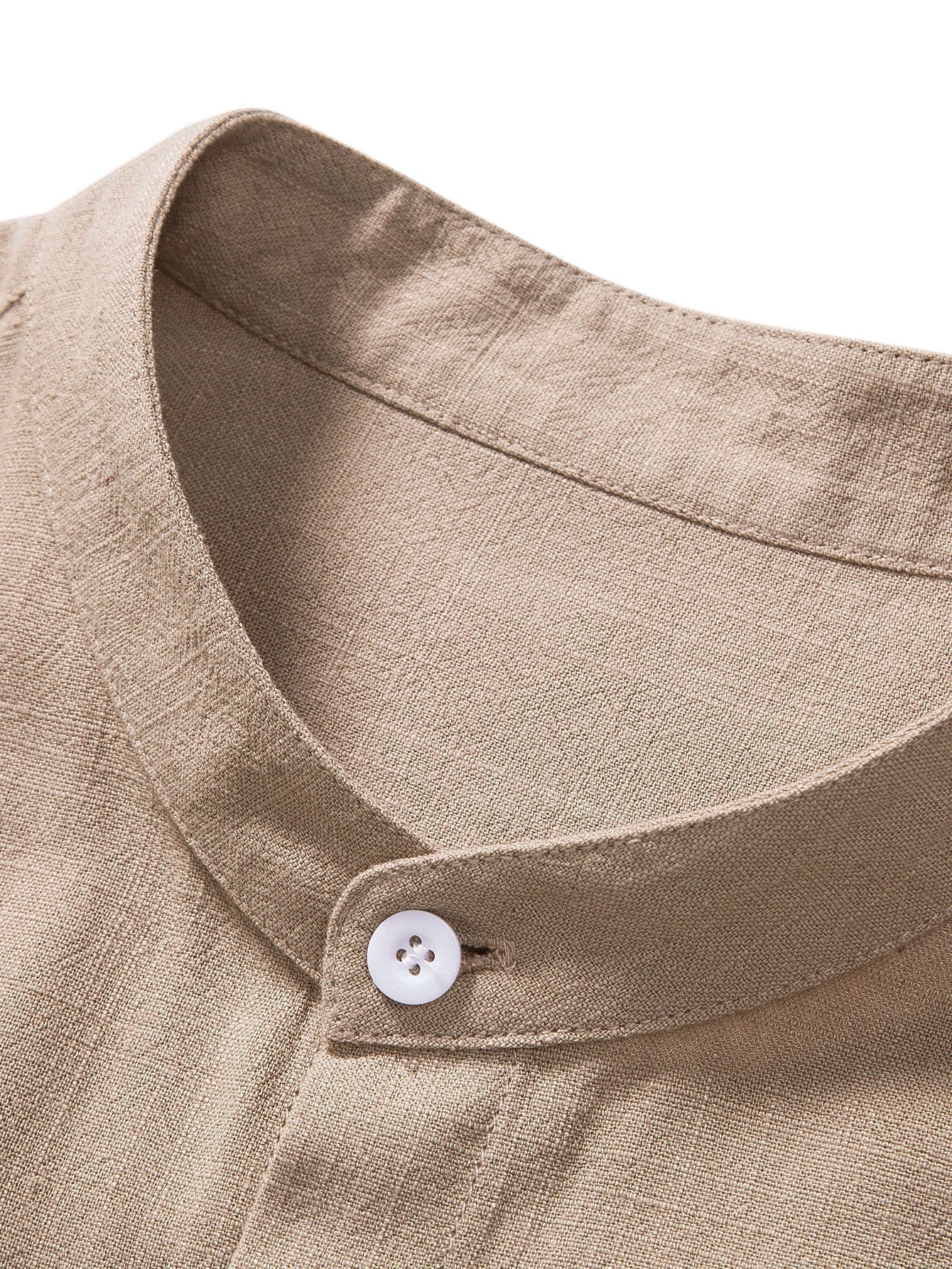 Richard Ensemble Estival Homme – Look en Lin Respirant avec Manches Courtes & Pantalon Confortable - Image 10