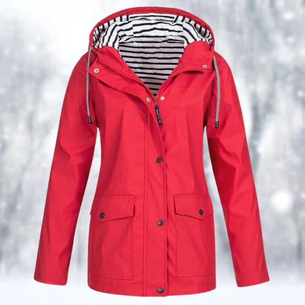 Rivka Veste Imperméable Jaune – Protection Pluie & Style Moderne pour Femme - Image 6