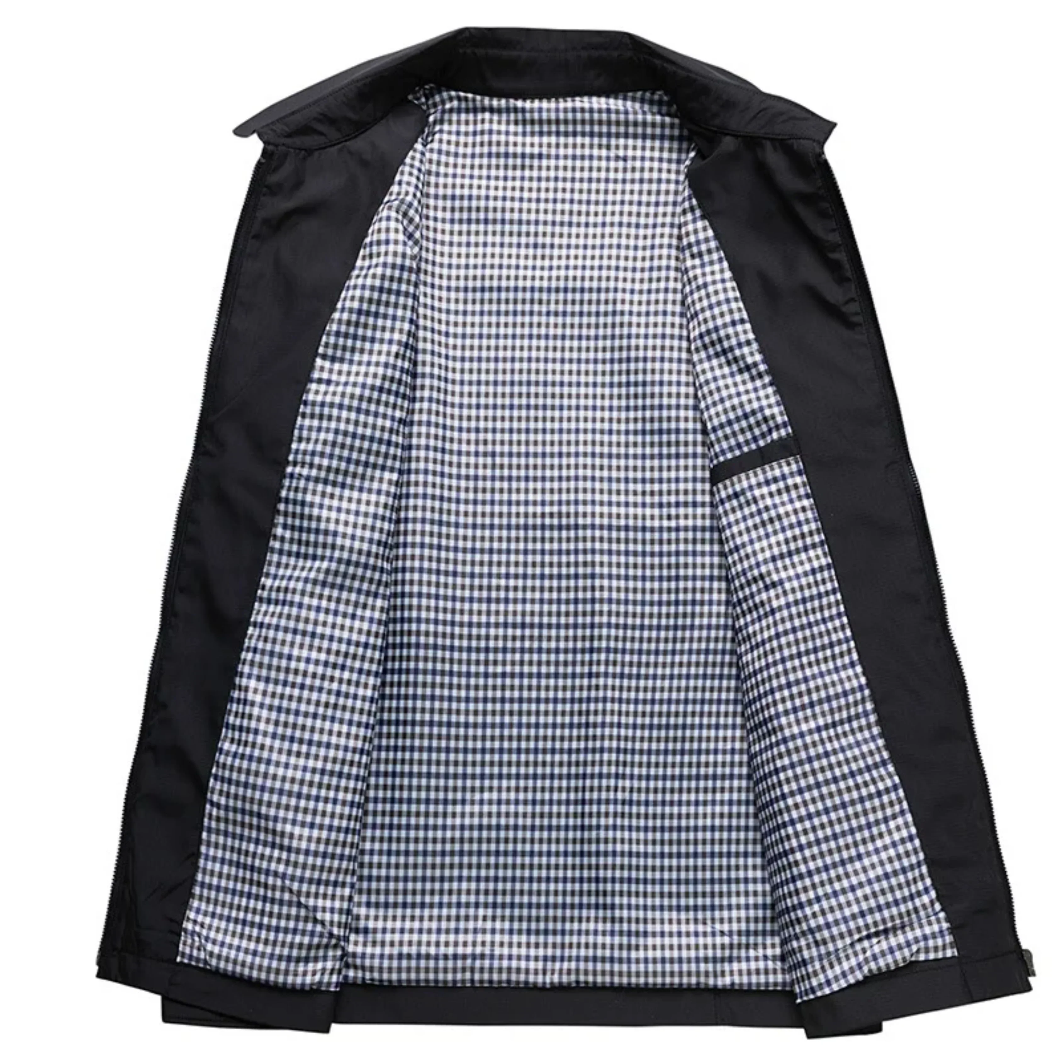 Ryan Manteau Homme – Veste Trench Imperméable Élégante au Style Classique & Intemporel - Image 4