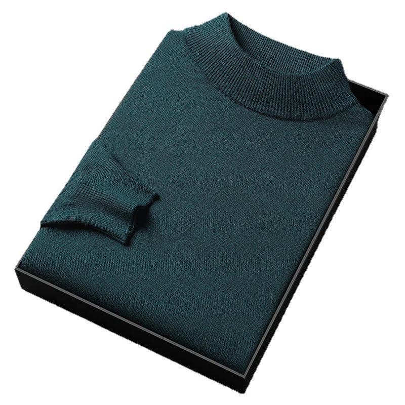 Ryan Pull Homme Hiver Col Mi-Montant – Maille Chaude et Style Élégant - Image 5
