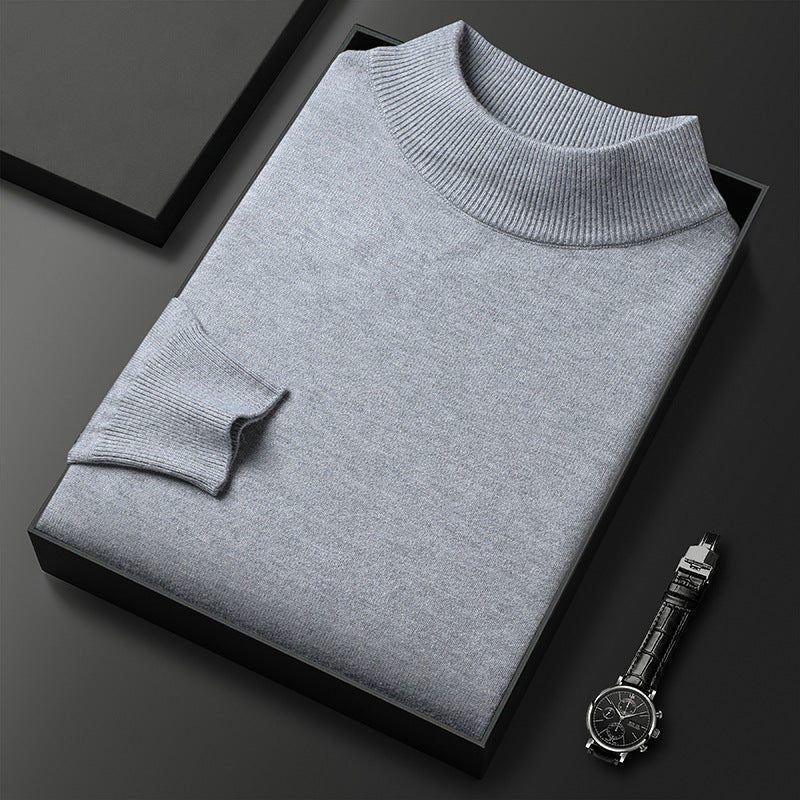 Ryan Pull Homme Hiver Col Mi-Montant – Maille Chaude et Style Élégant - Image 9