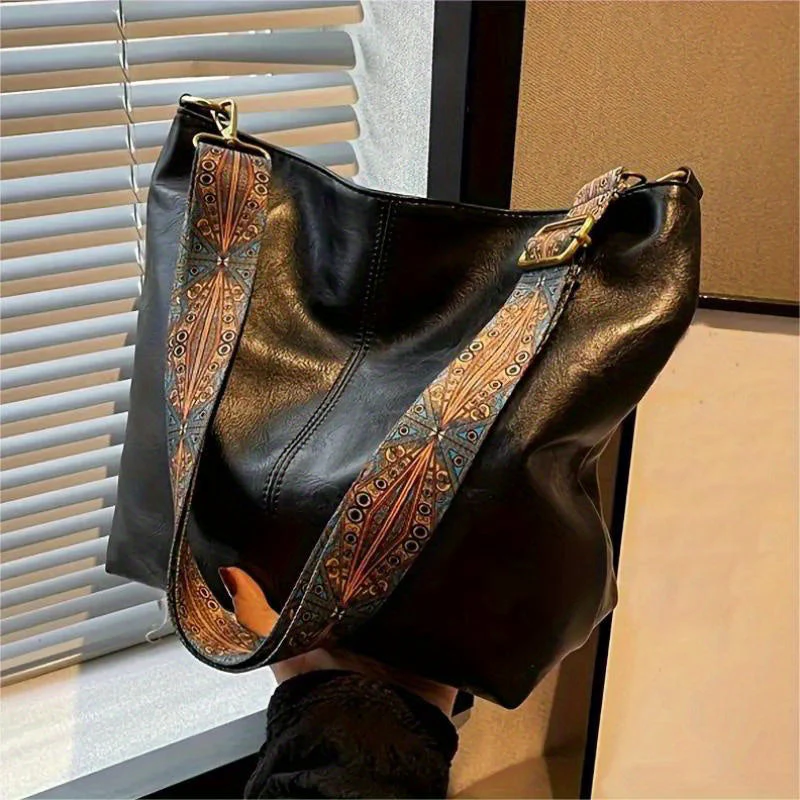 Sac Bandoulière Femme Wanda – Sac Élégant en PU avec Fermeture Éclair & Format Compact Quotidien - Image 14