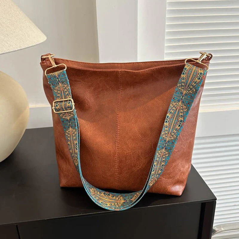 Sac Bandoulière Femme Wanda – Sac Élégant en PU avec Fermeture Éclair & Format Compact Quotidien - Image 3