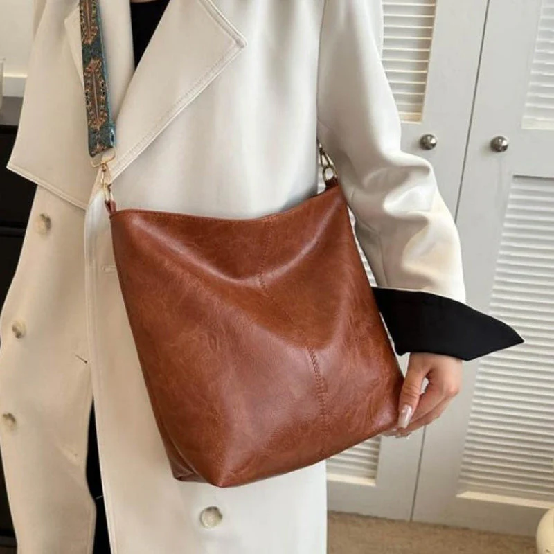 Sac Bandoulière Femme Wanda – Sac Élégant en PU avec Fermeture Éclair & Format Compact Quotidien - Image 5