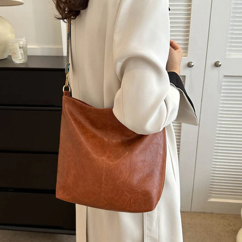 Sac Bandoulière Femme Wanda – Sac Élégant en PU avec Fermeture Éclair & Format Compact Quotidien - Image 7