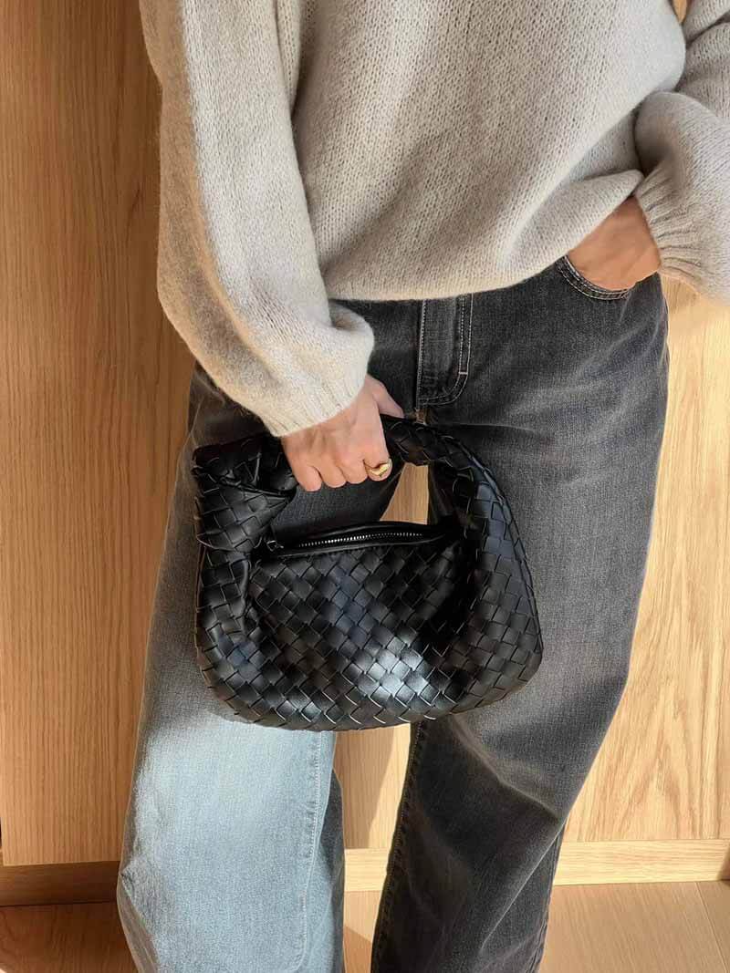 Soera Sac Mini Tressé Femme – Design Artisanal Élégant et Matériaux Durables - Image 8