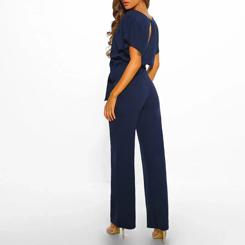 Tabitha Combinaison Femme – Combinaison Élégante avec Détail Nœud & Coupe Flatteuse - Image 4