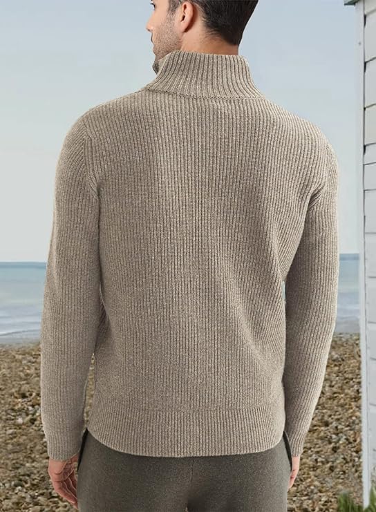 Trenton Pull Homme – Demi-Zip Moderne & Confortable au Style Italien Élégant - Image 17