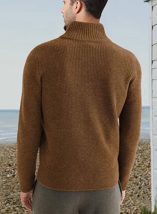Trenton Pull Homme – Demi-Zip Moderne & Confortable au Style Italien Élégant - Image 20