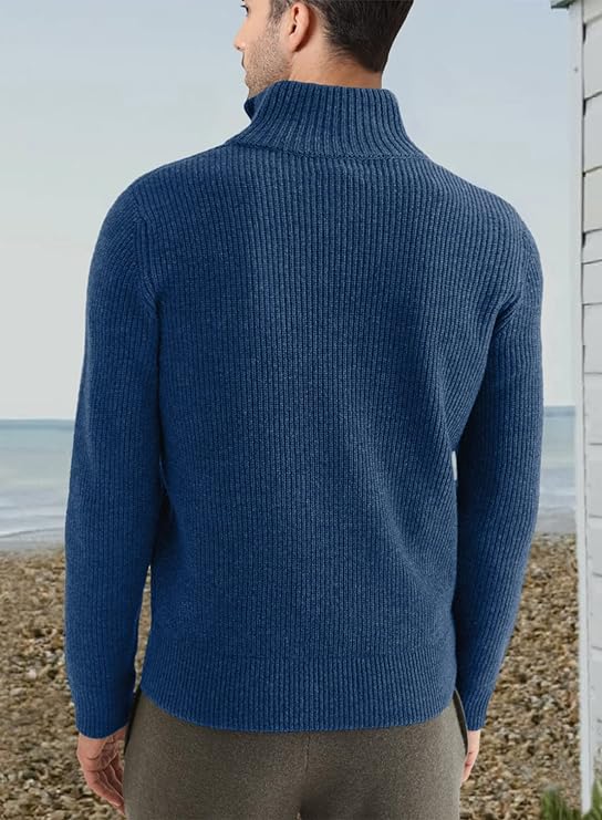 Trenton Pull Homme – Demi-Zip Moderne & Confortable au Style Italien Élégant - Image 23