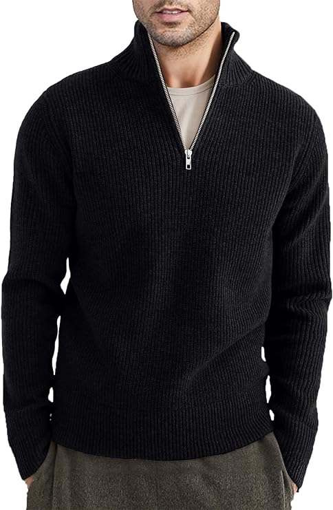 Trenton Pull Homme – Demi-Zip Moderne & Confortable au Style Italien Élégant - Image 28